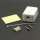 Cat.5E 1-Port Surfacemount Box White w/keystone Jack