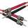 0.3m ST-ST Duplex Multimode 62.5/125 Fiber Cable