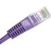 Cat6 0.5ft Patch Cable with Snagless Boot 550MHz - Purple