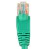 Cat5E 100ft Patch Cable with Molded Boot 350MHz - Green