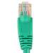 Cat5E 100ft Patch Cable with Molded Boot 350MHz - Green