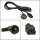 6Ft European Power Cord Power Cord Black / H05VV-F0.75/3G S