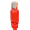 Cat5E 25ft Patch Cable with Molded Boot 350MHz - Red