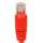 Cat5E 25ft Patch Cable with Molded Boot 350MHz - Red