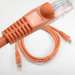 9Ft Cat.5e Molded Snagless Patch Cable Orange