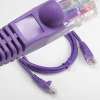 Cat5E 4ft Patch Cable with Molded Boot 350MHz - Purple