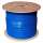 1000Ft Cat.6A 10G Solid Wire Bulk Cable Blue