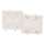 Cable Plate with Flexible Opening 2-Gang White
