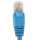 Cat5E 2ft Patch Cable with Molded Boot 350MHz - Blue