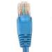 Cat5E 2ft Patch Cable with Molded Boot 350MHz - Blue
