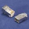 RJ45 Cat.5E Shielded Plug Stranded 50 Micron 100pk