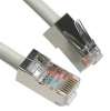 1.0m (3.3Ft) Cat5E Shielded Cable  No-Boot Gray