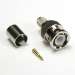 RG6 BNC Male Crimp-on Connector 3pcs