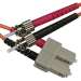 3m ST-SC Duplex Singlemode 9/125 Fiber Optic Cable