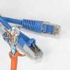 Cat5E Shielded 25ft STP Patch Cable 350MHz - Blue