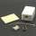 Cat.6 1-Port Surfacemount Box White w/Keystone Jack