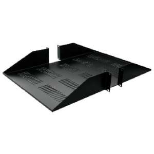2U Center Mount Shelf - Vented - 3.5in X 19in X 18in