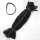 12\"\" Velcro Strap 1/2\"\" Width Black, 50pc Pack