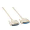 10Ft DB25 M/F Serial Cable