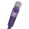 Cat5E 20ft Patch Cable with Molded Boot 350MHz - Purple