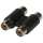 Dual RCA Inline Coupler