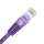 Cat5E 3ft Patch Cable with Molded Boot 350MHz - Purple