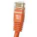 Cat5E 15ft Patch Cable with Molded Boot 350MHz - Orange