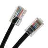 Cat6 Non-Booted 15ft Assembly Patch Cable 550MHz - Black