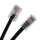 Cat6 Non-Booted 15ft Assembly Patch Cable 550MHz - Black