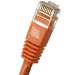 1.5Ft Cat.6 Molded Snagless Patch Cable Orange