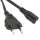 6Ft European Plug 2-Prong Figure-8 (Non-polarized) Power Cord