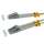 8m LC-LC 10Gb 50/125 OM3 M/M Duplex Fiber Cable Aqua Jacket