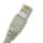 Cat6A 6ft Patch Cable with Molded Boot 10G - Gray