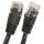 Cat5E 50ft Patch Cable with Molded Boot 350MHz - Black