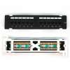 Cat6 12 Mini Port Patch Panel with Bracket