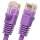 Cat5E 100ft Patch Cable with Molded Boot 350MHz - Purple