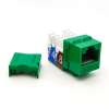 Cat6 110 Style Keystone Insert - Green