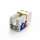 Cat6 110 Style Keystone Insert - White