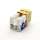 Cat6 110 Style Keystone Insert - Ivory