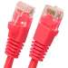 Cat5E 200ft Patch Cable with Molded Boot 350MHz - Red