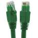 Cat6A 75ft Patch Cable with Molded Boot 10G - Green