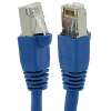 1Ft Cat.6A Shielded Patch Cable Molded Blue
