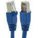 1Ft Cat.6A Shielded Patch Cable Molded Blue