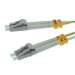 4m LC-LC 10Gb 50/125 OM3 M/M Duplex Fiber Cable Aqua Jacket