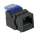 Cat.5E Tool Less Keystone Jack Black