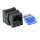 Cat.5E Tool Less Keystone Jack Black