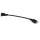 1Ft Power Cord 5-15P to 5-15R   Black / SJT 16/3