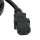 6Ft Power Extension Cord C13 to C14 Black /SJT  16/3