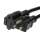 15Ft Power Cord 5-15P to 5-15R   Black / SJT 16/3