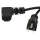 3Ft Computer Power Cord 5-15P to C-13  Right Angle  Black / SVT 18/3